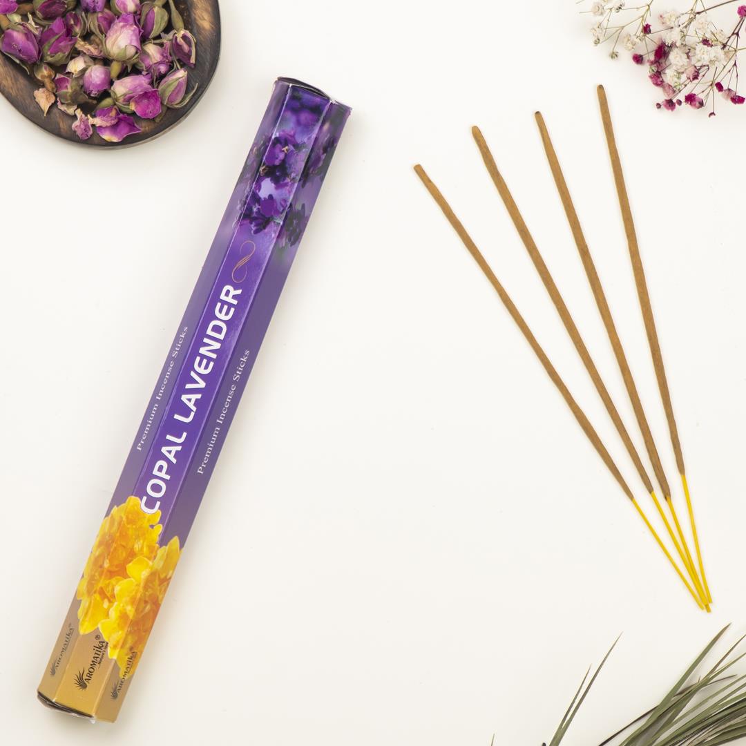 Aromatika Copal & Lavender Çubuk Tütsü