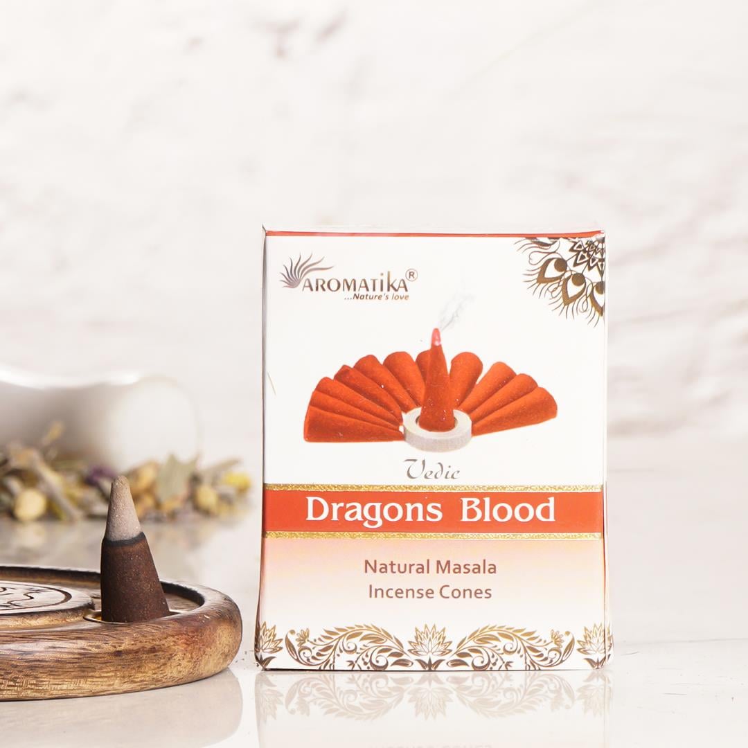 Aromatika Ejderha Kanı Kokulu Konik Tütsü