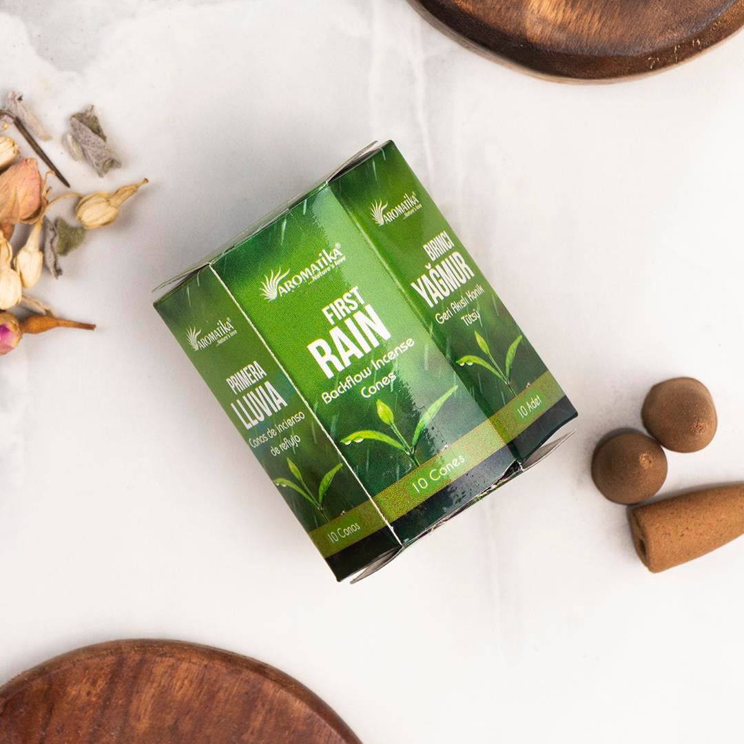 Aromatika First Rain Aromalı Geri Akışlı Şelale Tütsü (Backflow)