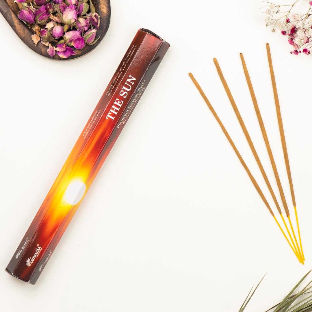Aromatika Güneş Aromalı Premium Çubuk Tütsü