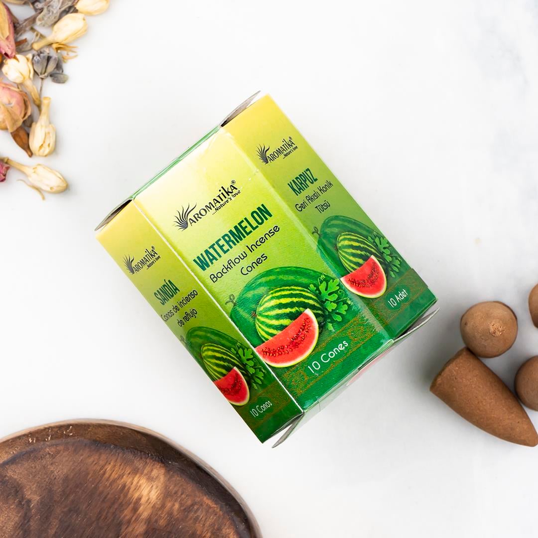 Aromatika Karpuz Aromalı Geri Akışlı Şelale Tütsü