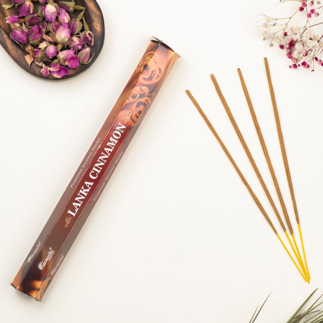 Aromatika Lanka Cinnamon Çubuk Tütsü