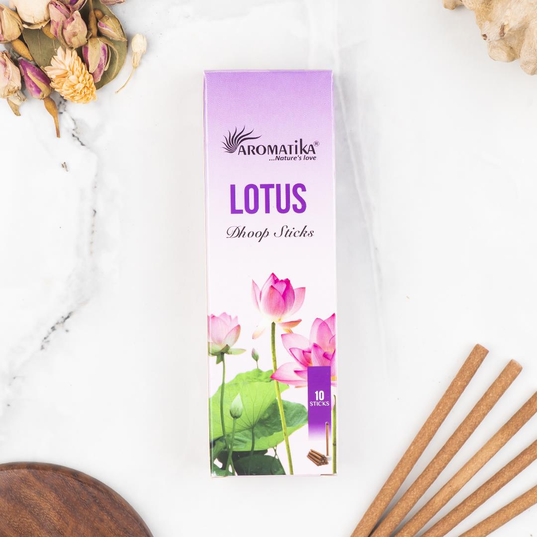 Aromatika Lotus Aromalı Dhoop Tütsü