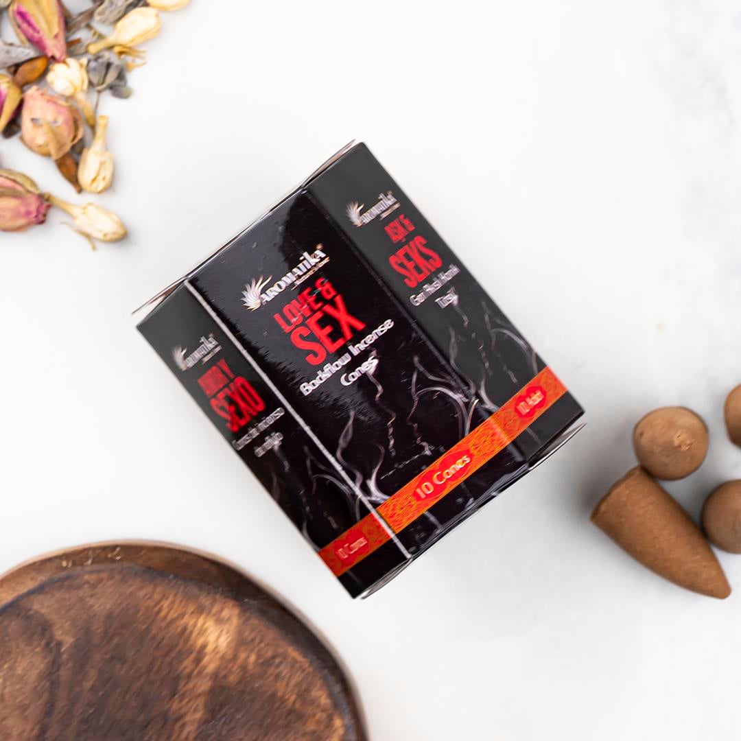 Aromatika Love Sex Aromalı Geri Akışlı Şelale Tütsü