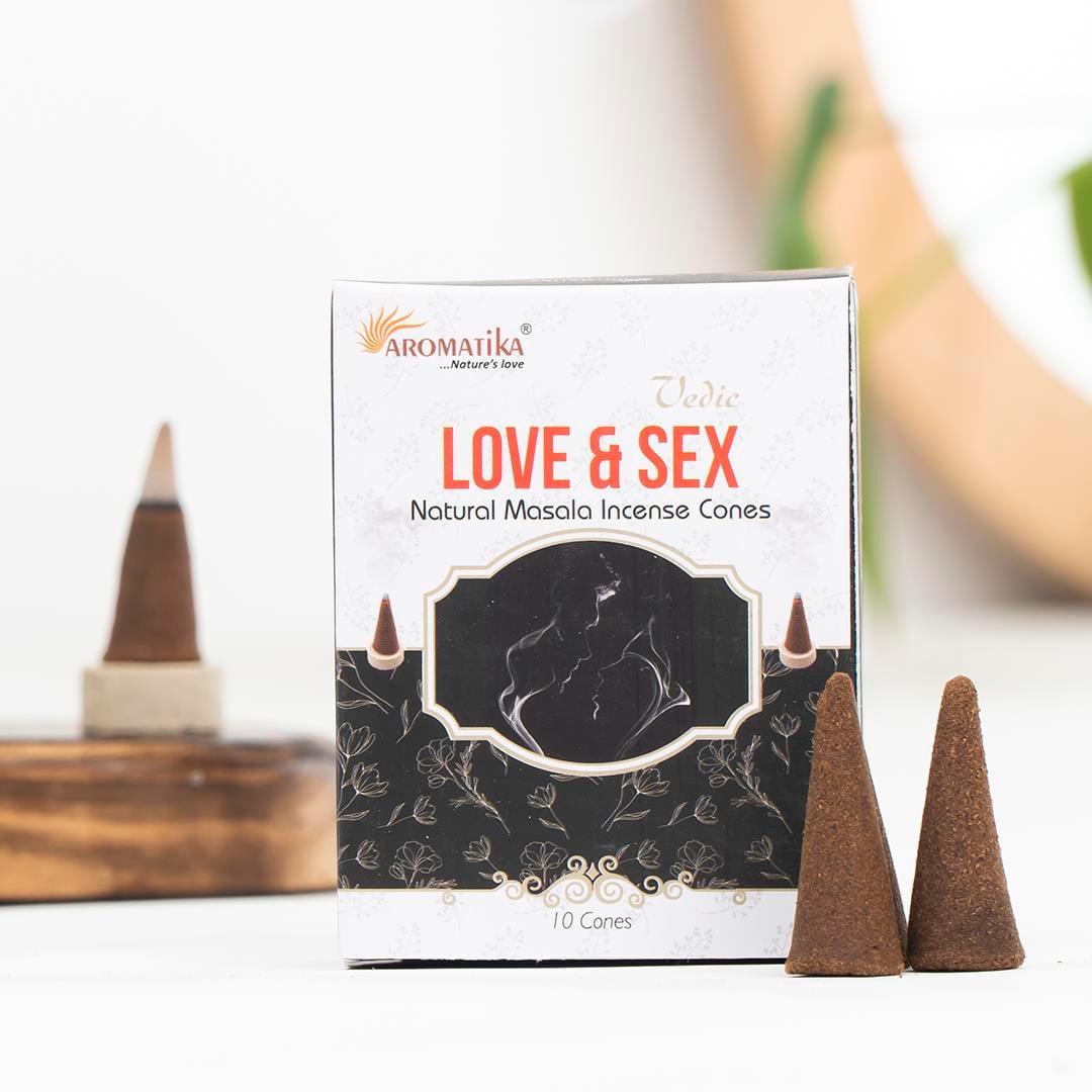 Aromatika Love Sex Aromalı Konik Tütsü