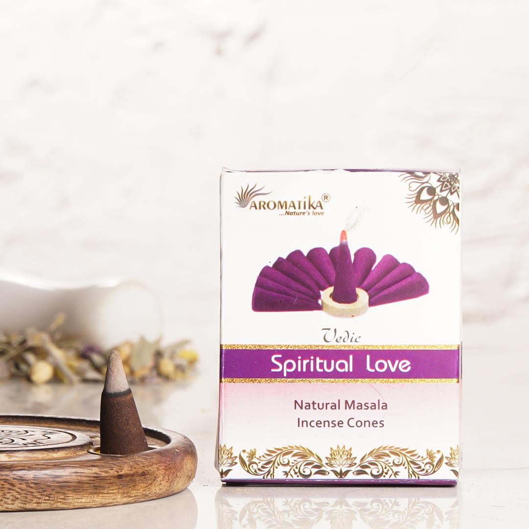 Aromatika Manevi Aşk Kokulu Konik Tütsü