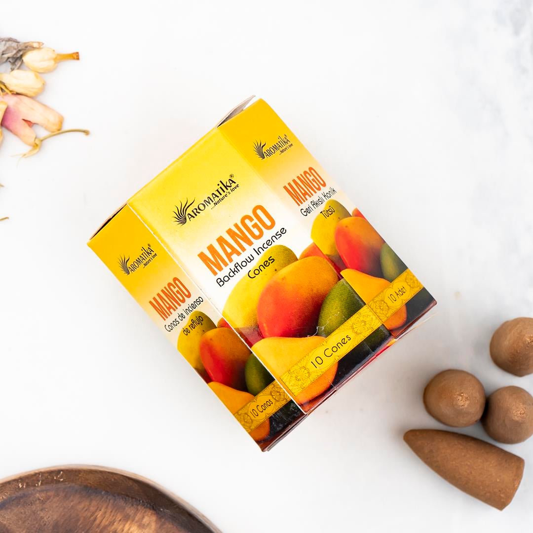 Aromatika Mango Aromalı Geri Akışlı Şelale Tütsü