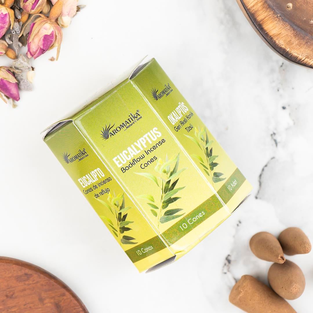 Aromatika Okaliptüs Aromalı Backflow Geri Akışlı Tütsü