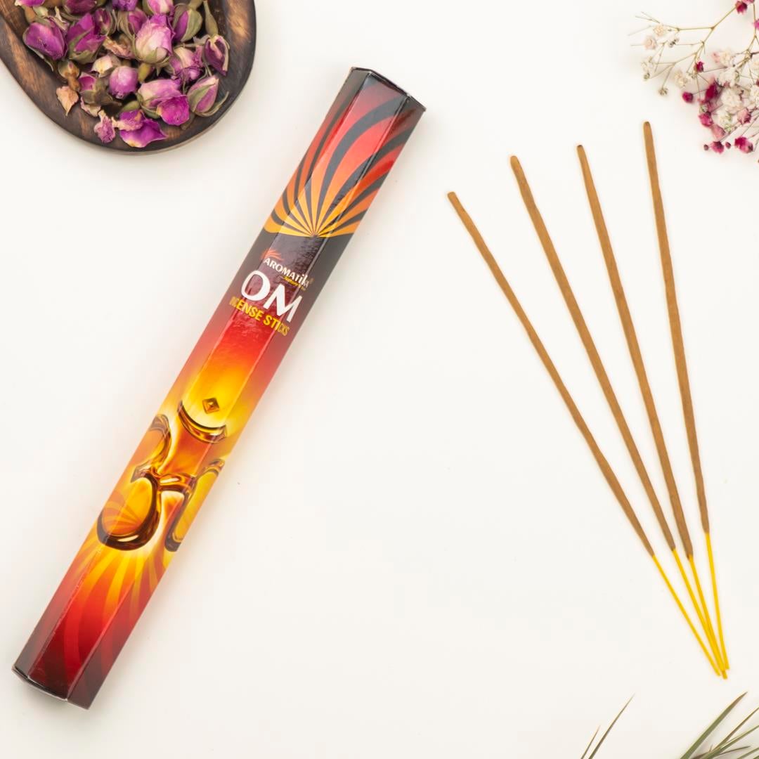 Aromatika Om Aromalı Premium Çubuk Tütsü