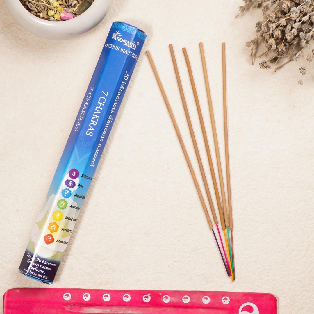 Aromatika Seven Chakra Çubuk Tütsü: 
