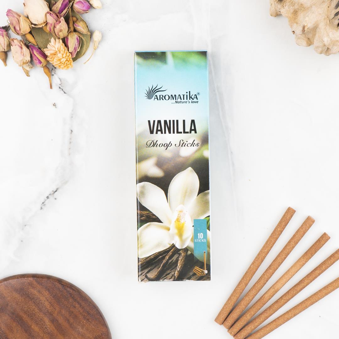 Aromatika Vanilya Aromalı Dhoop Tütsü