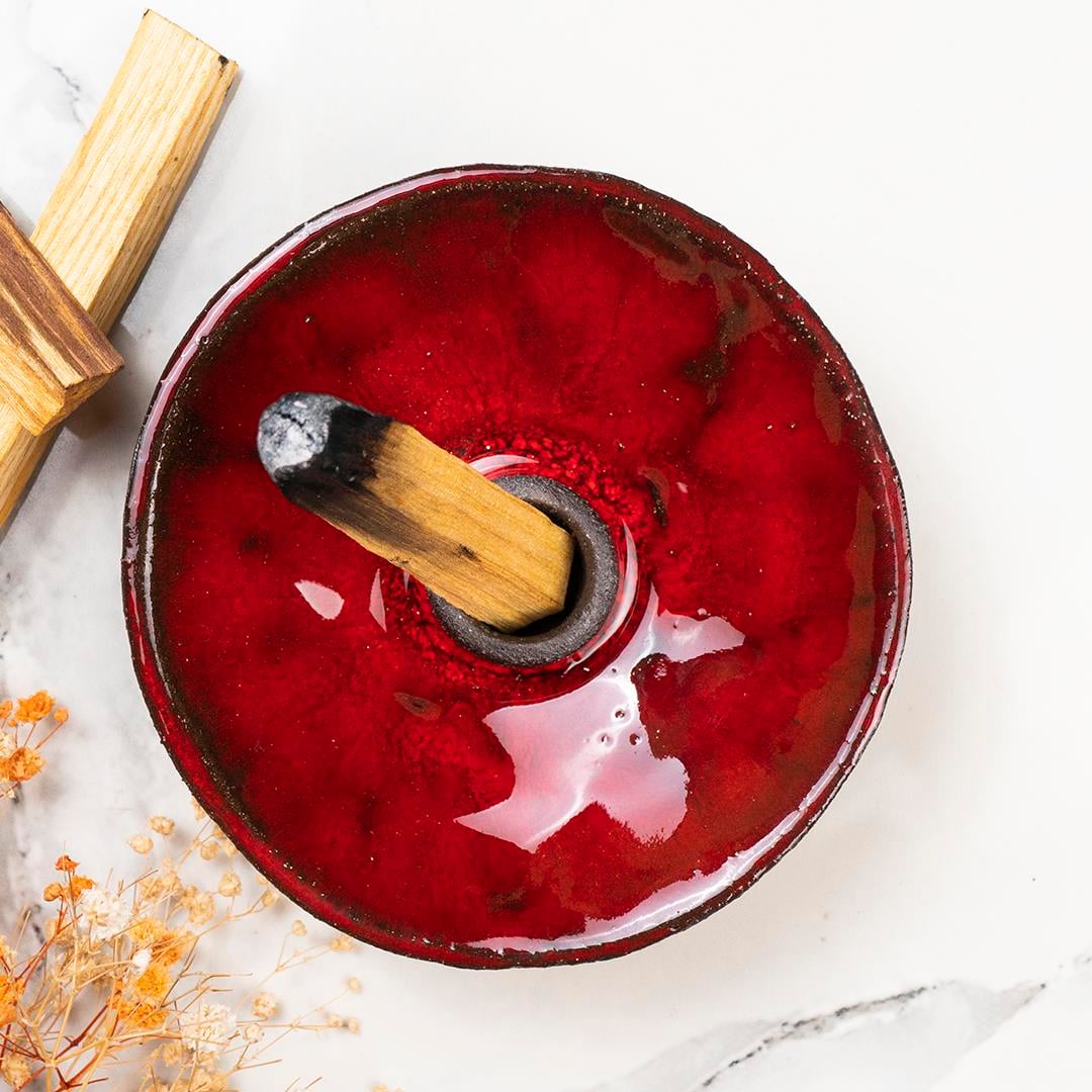 Astranova Red Seramik Ağaç Tütsülük