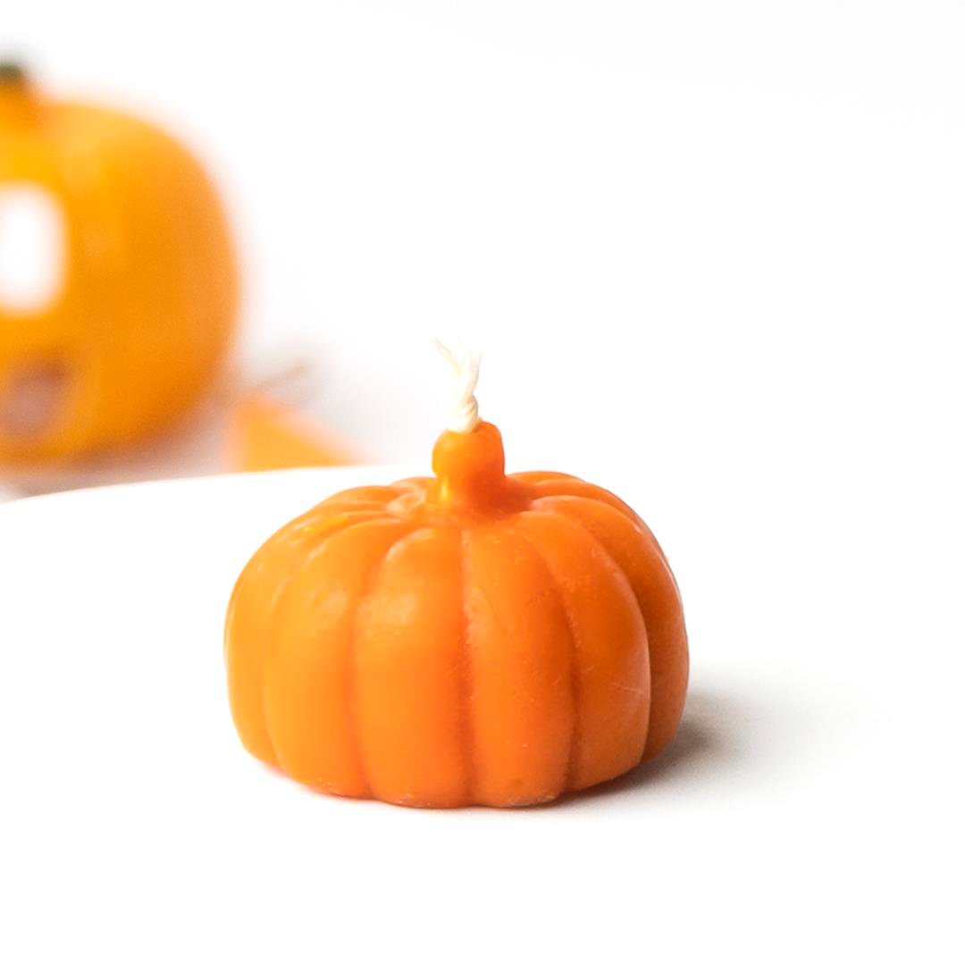 Balkabağı Temalı Orange Soya Mum