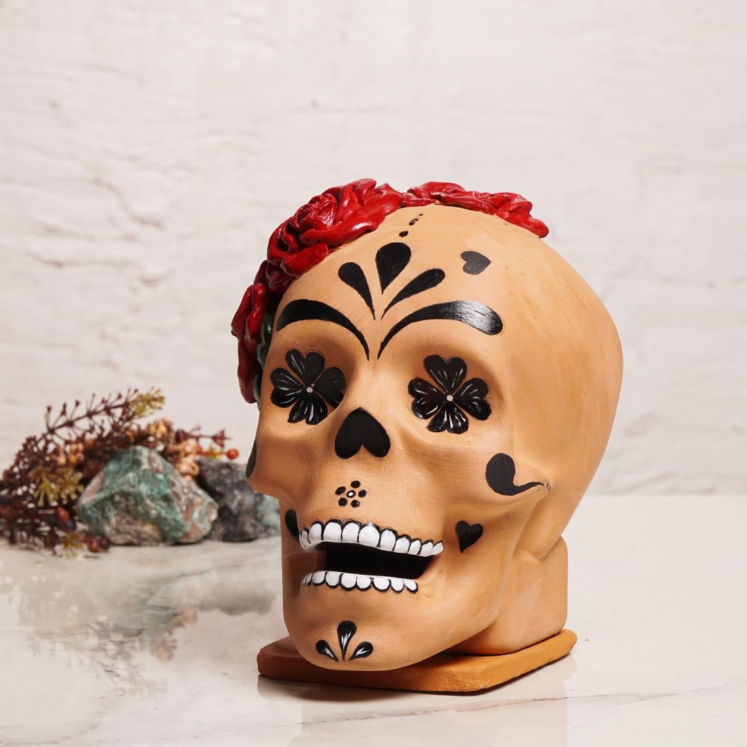 Dia De Muertos Temalı Konik Tütsülük