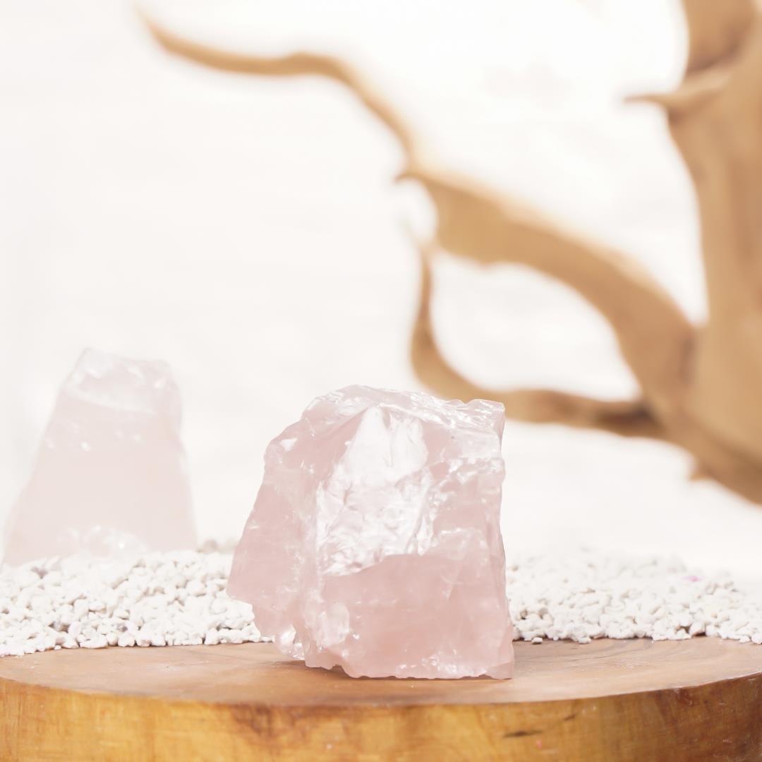 Ham Pembe Kuvars (Sevgi Taşı) Doğal Taş