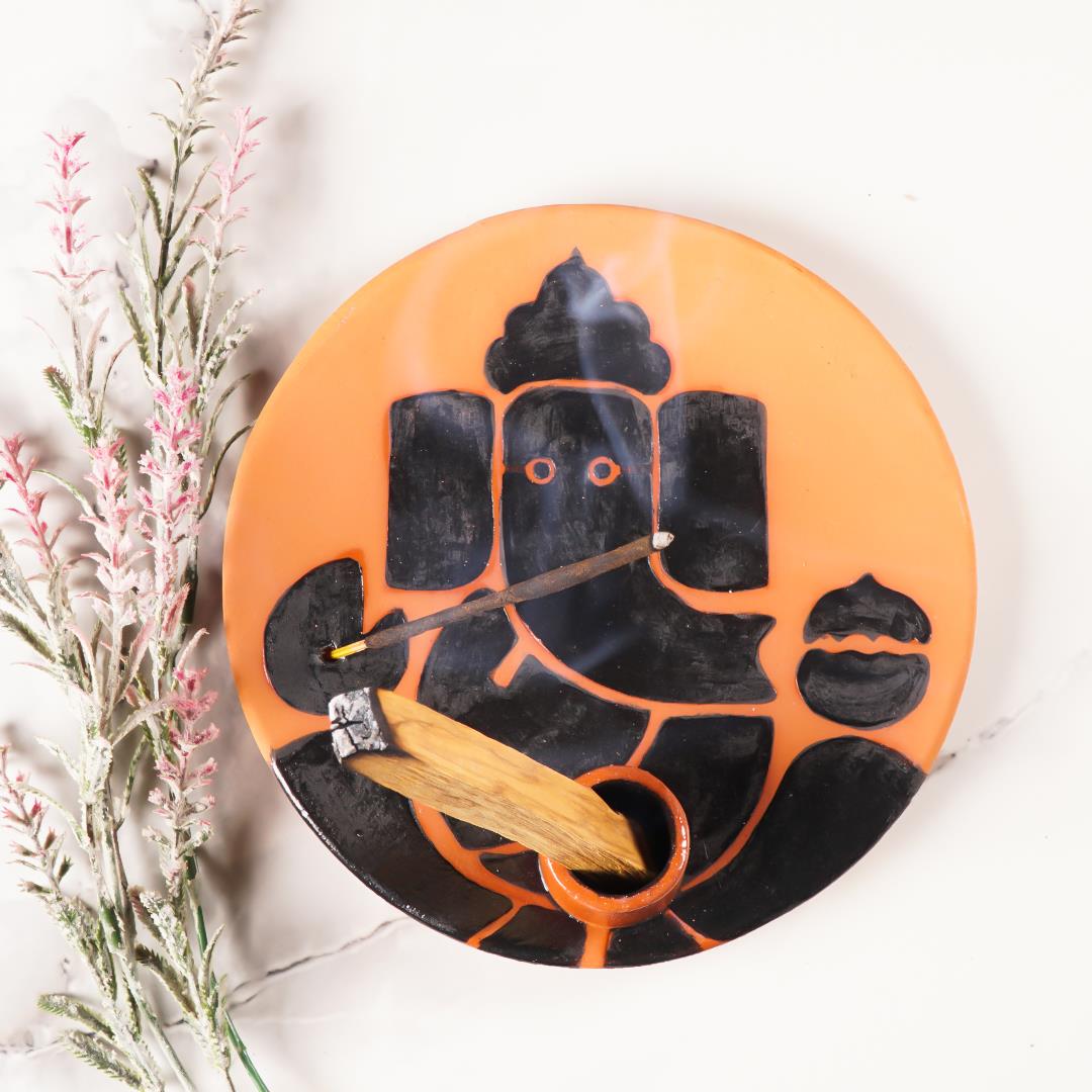 Handmade Ganesh Temalı Palo Santo Tütsülük
