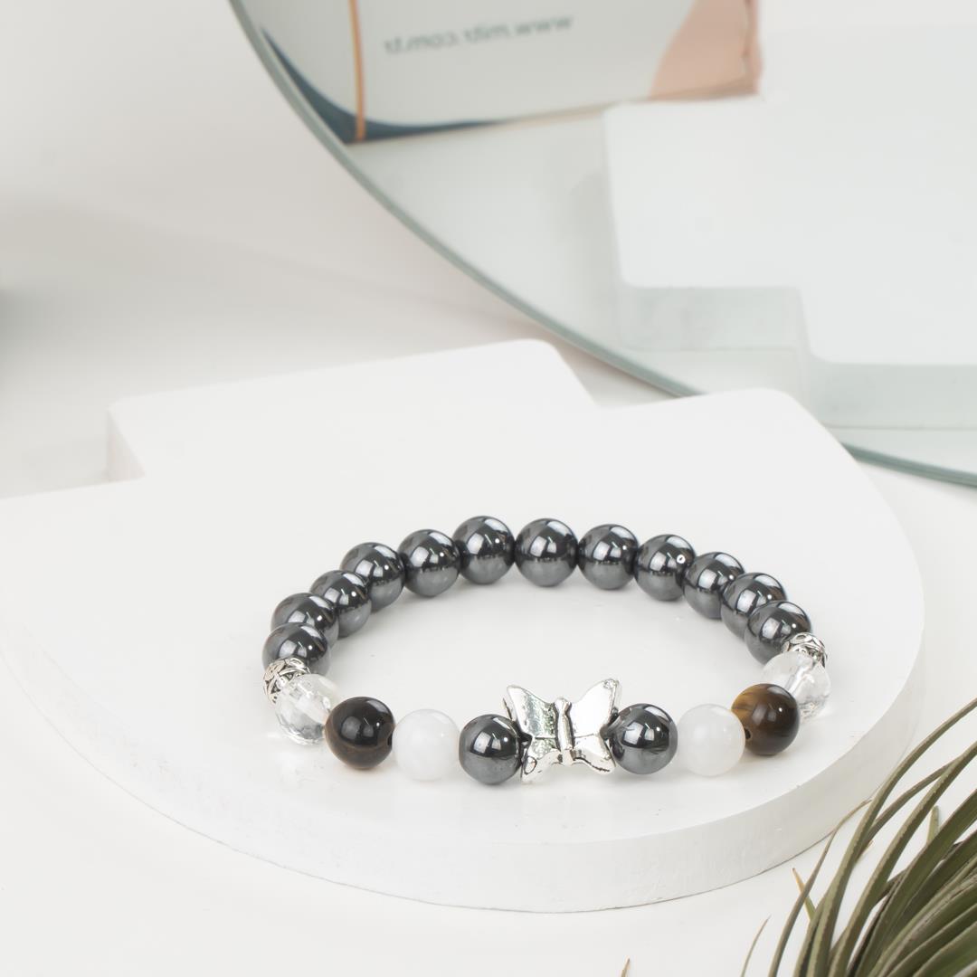 İkizler Burcu Doğal Taş Bileklik