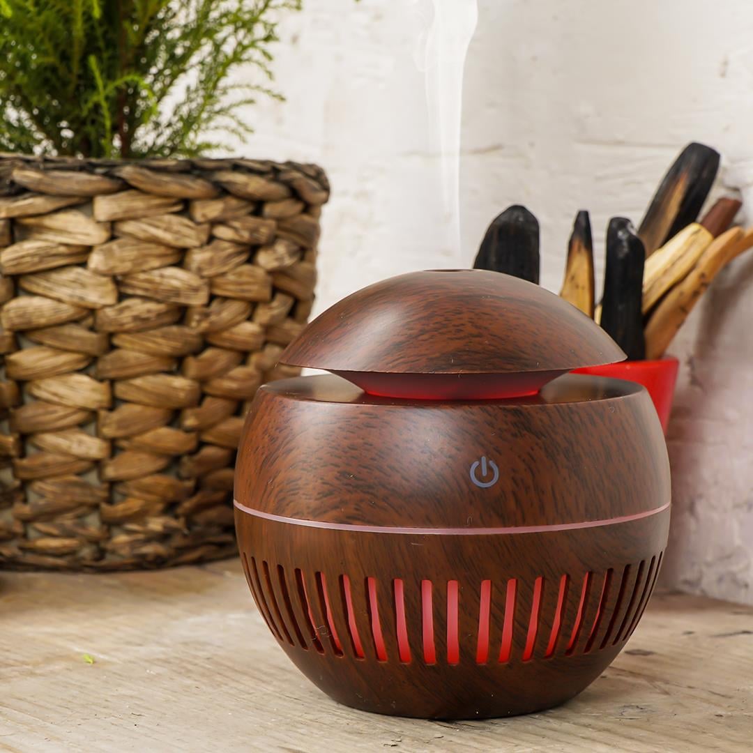 Kahverengi Mini Aroma Difüzörü (Nemlendirici
