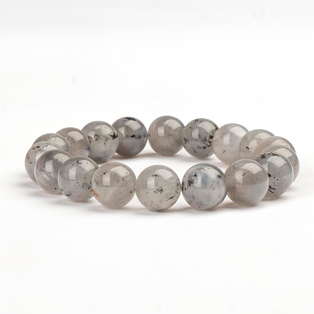 Labradorit Doğal Taş Bileklik (10 mm) – Sessiz Rehber