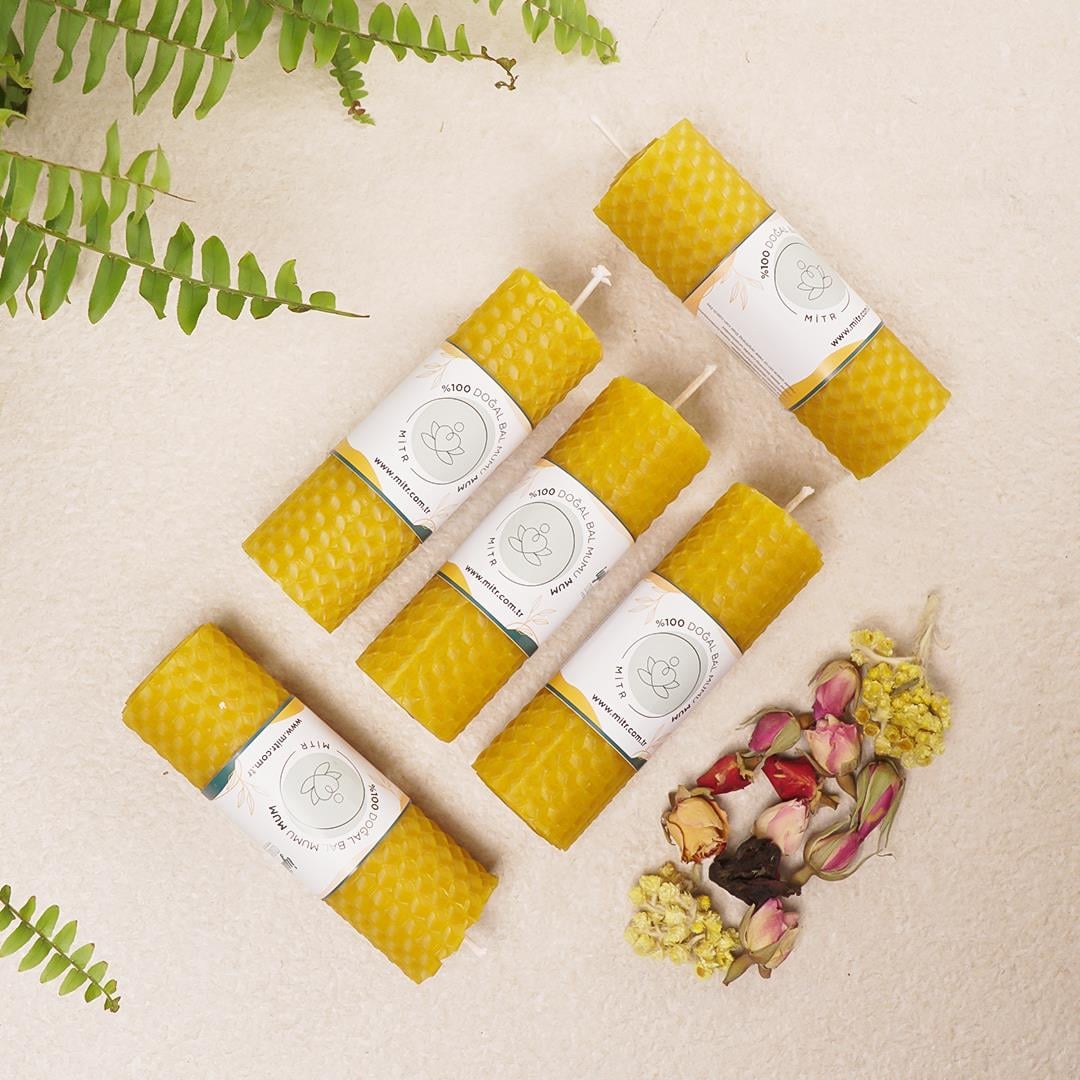 Mantra Balmumu Mum Seti 