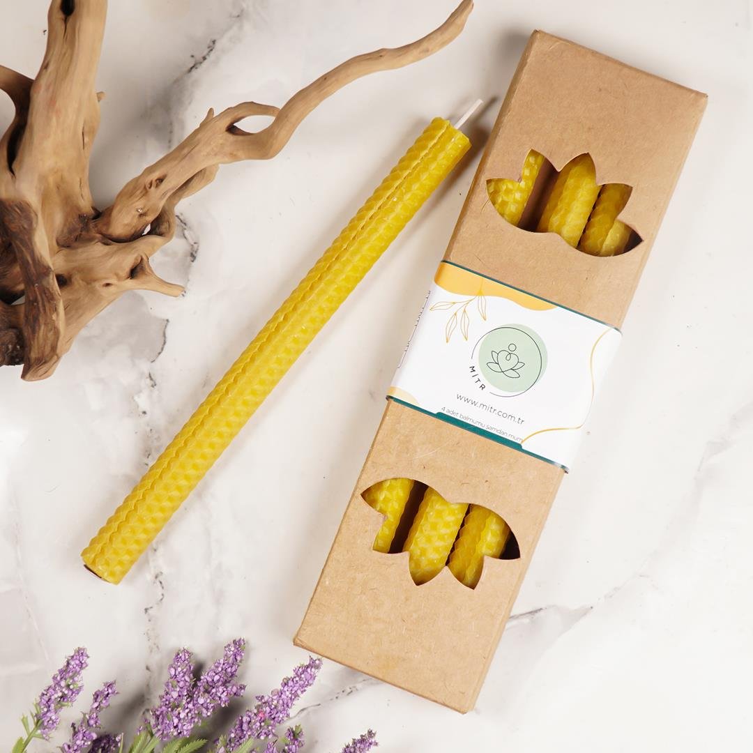 Mitr Balmumu Mumu Şamdan Mum