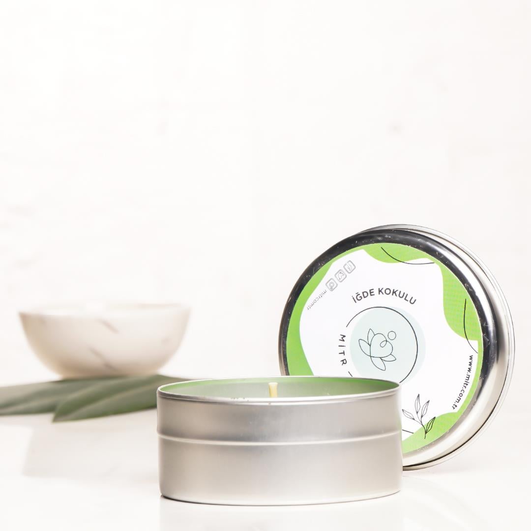 Mitr İğde Aromalı Metal Mum