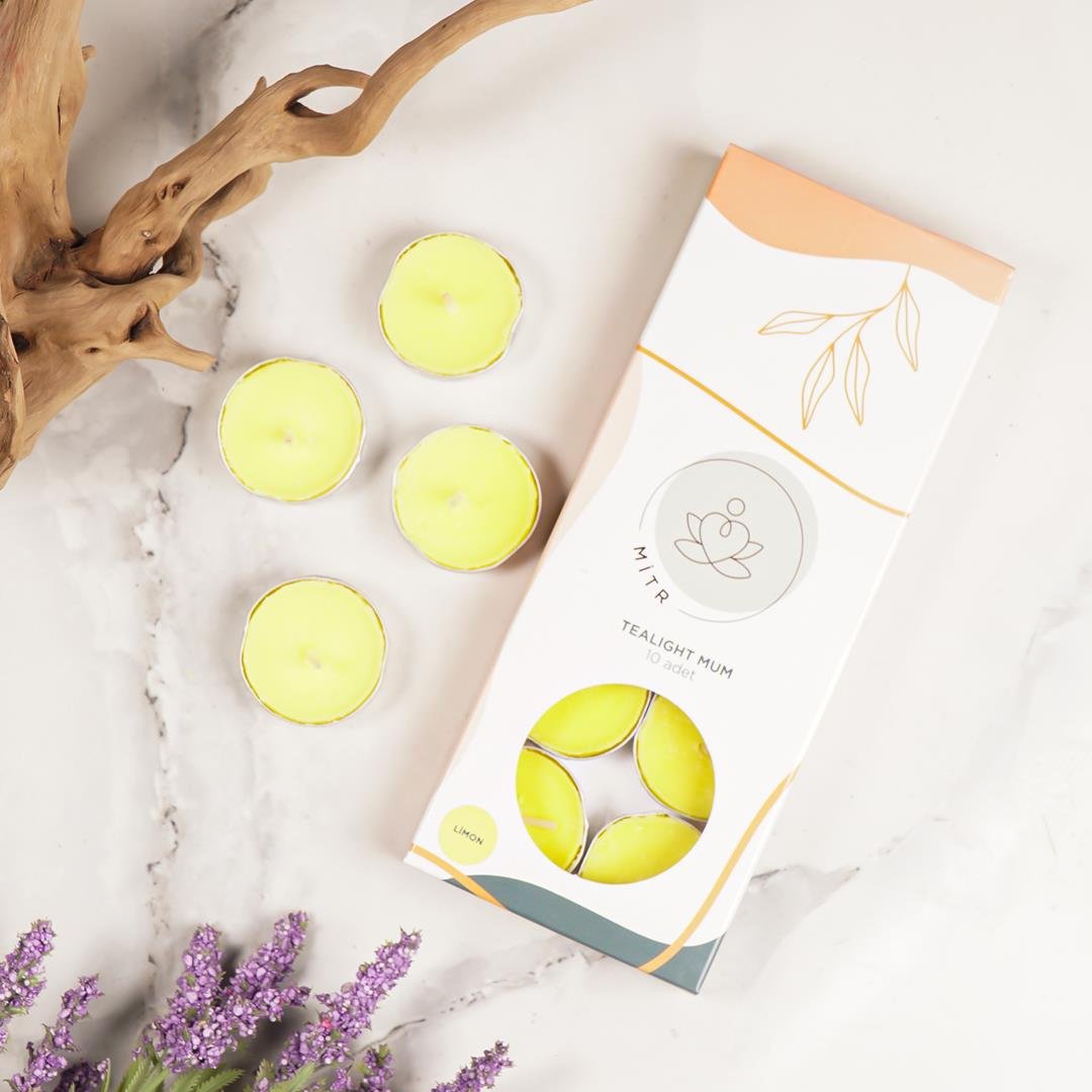 Mitr Limon Kokulu Tealight Mum