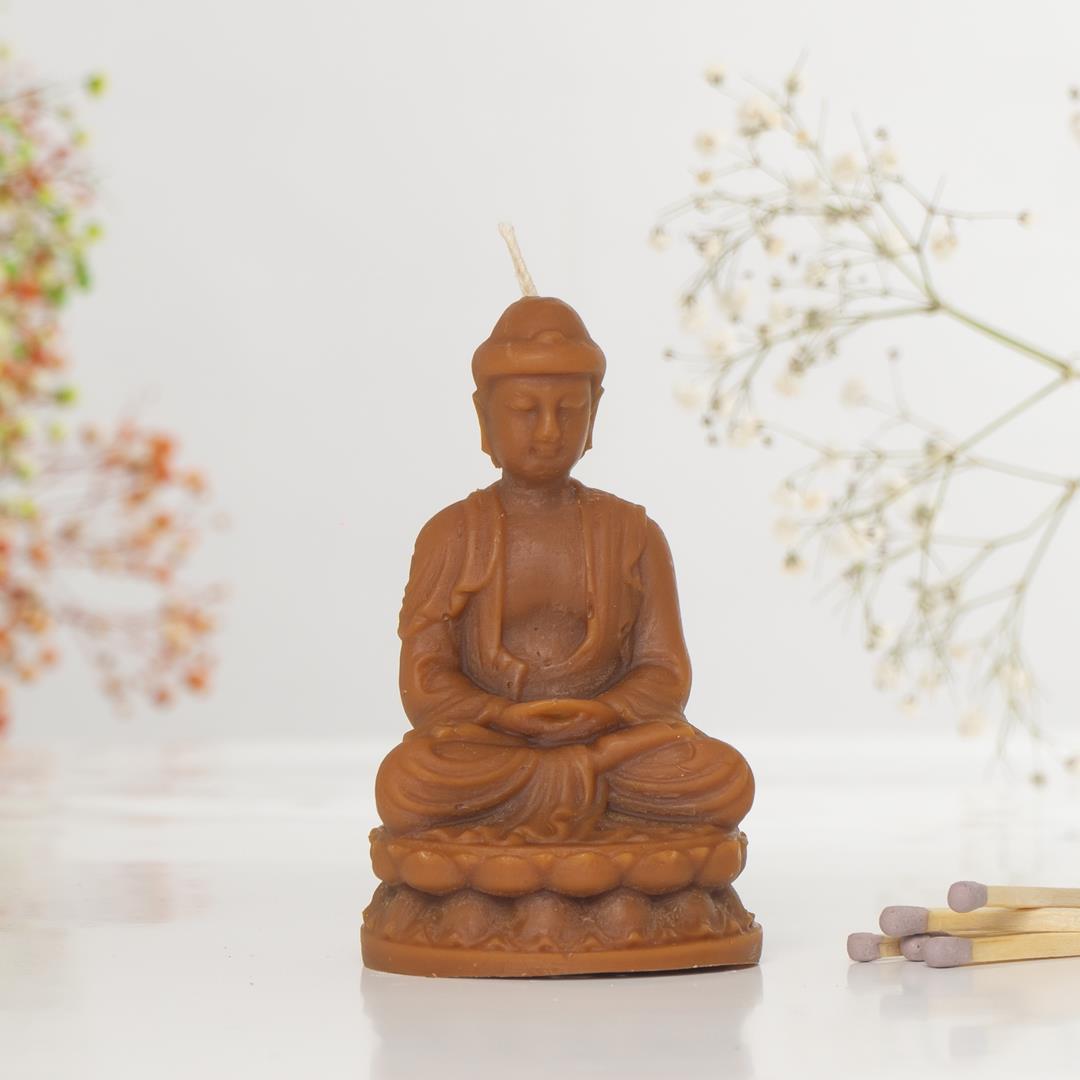 Mitr Lord Buddha Temalı Dökme Balmumu Mum