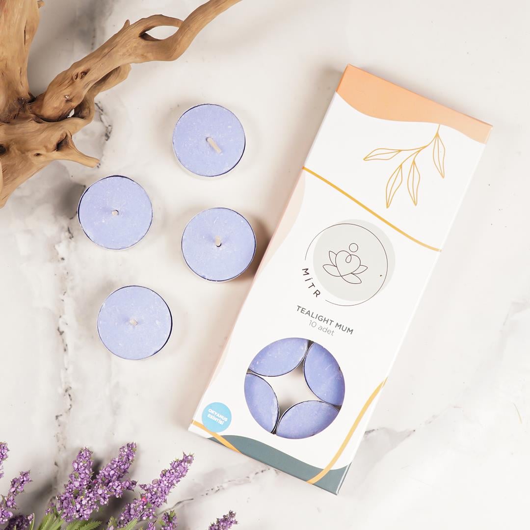 Mitr Okyanus Esintisi Kokulu Tealight Mum