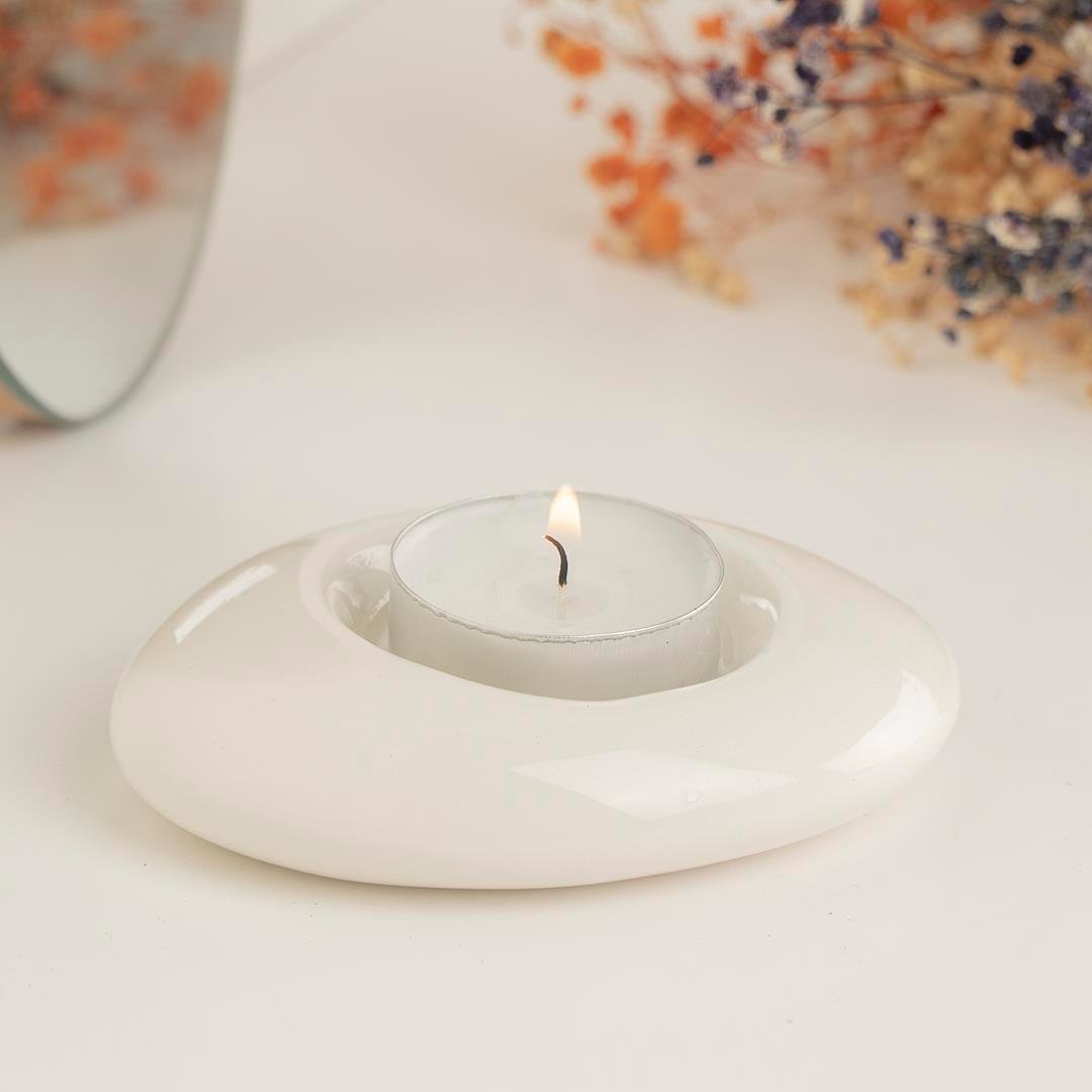 Mitr Özel Tasarım El Yapımı Tealight Mumluk