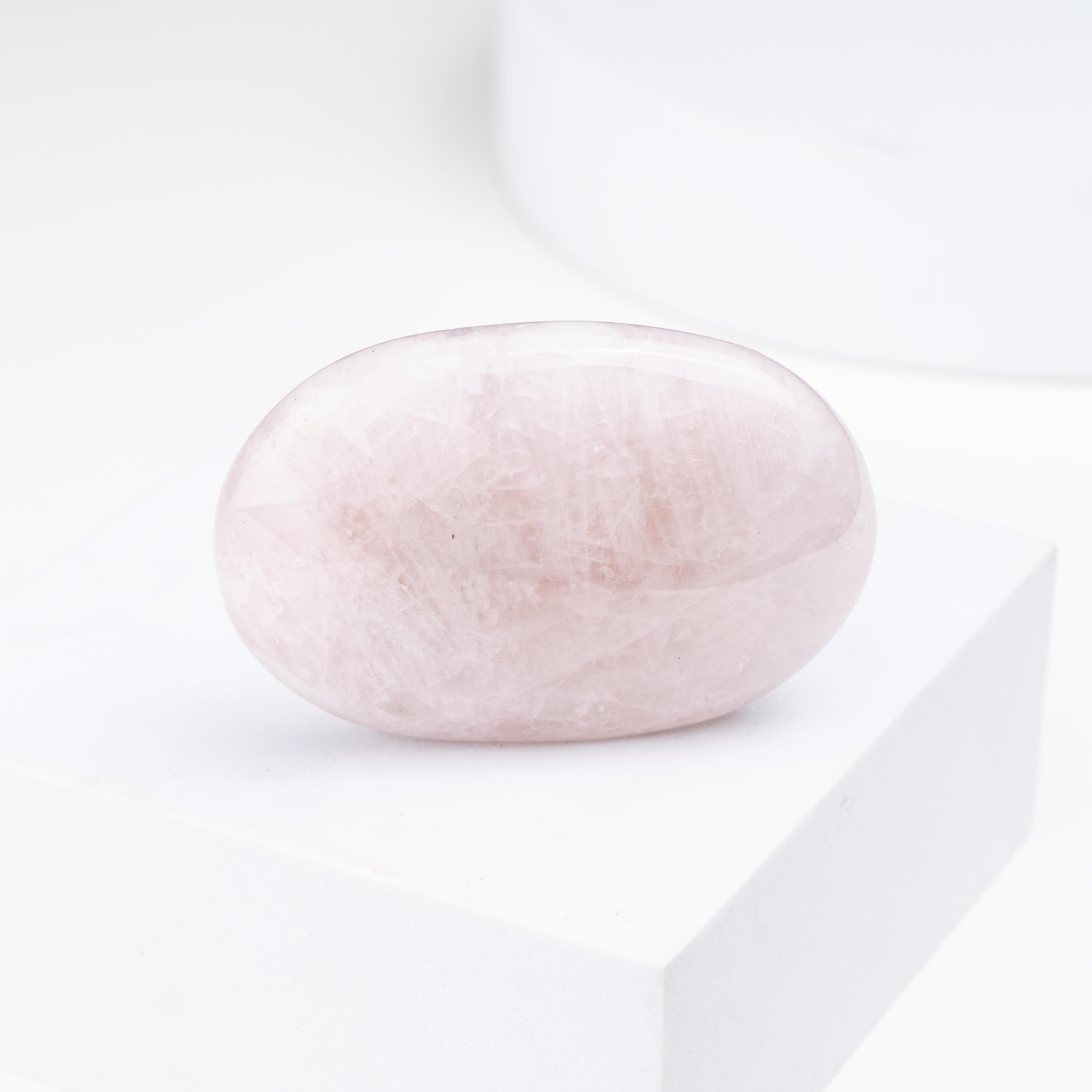 Pembe Kuvars Doğal Taş Masaj Sabunu