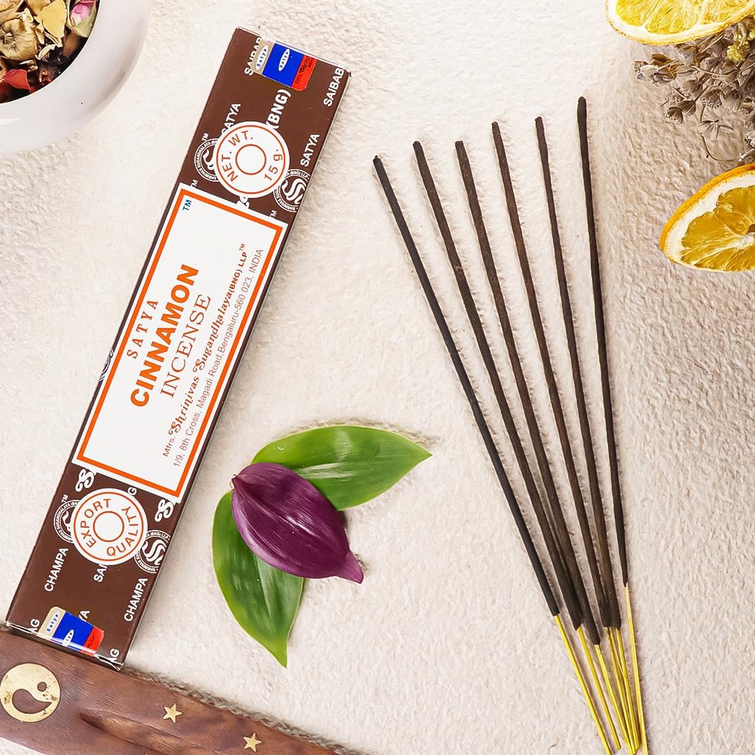Satya Cinammon (Tarçın) Aromalı Masala Stick Tütsü
