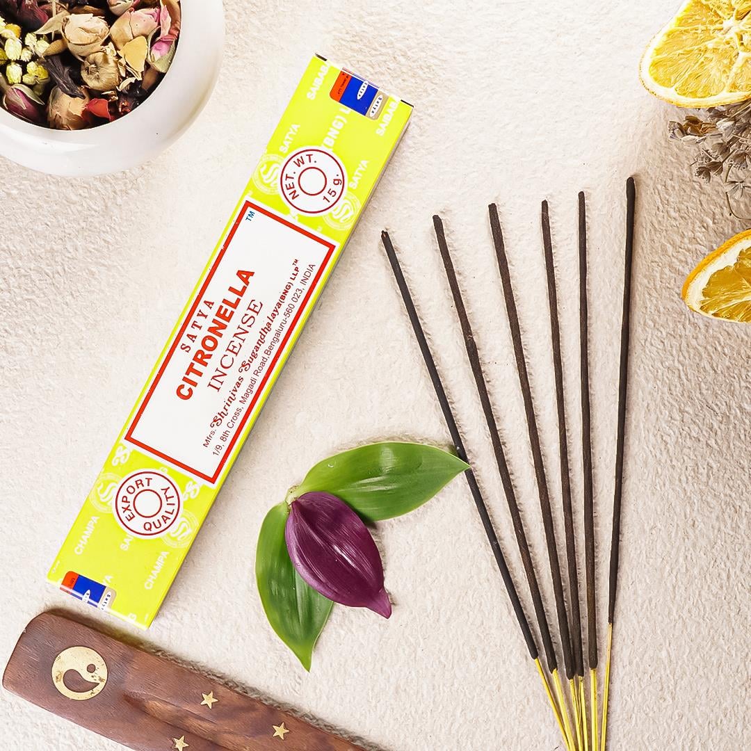 Satya Citronella Aromalı Masala Stick Tütsü