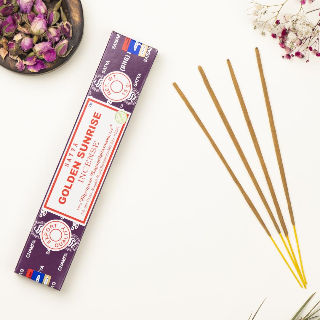 Satya Golden Sunrise Aromalı Masala Çubuk Tütsü