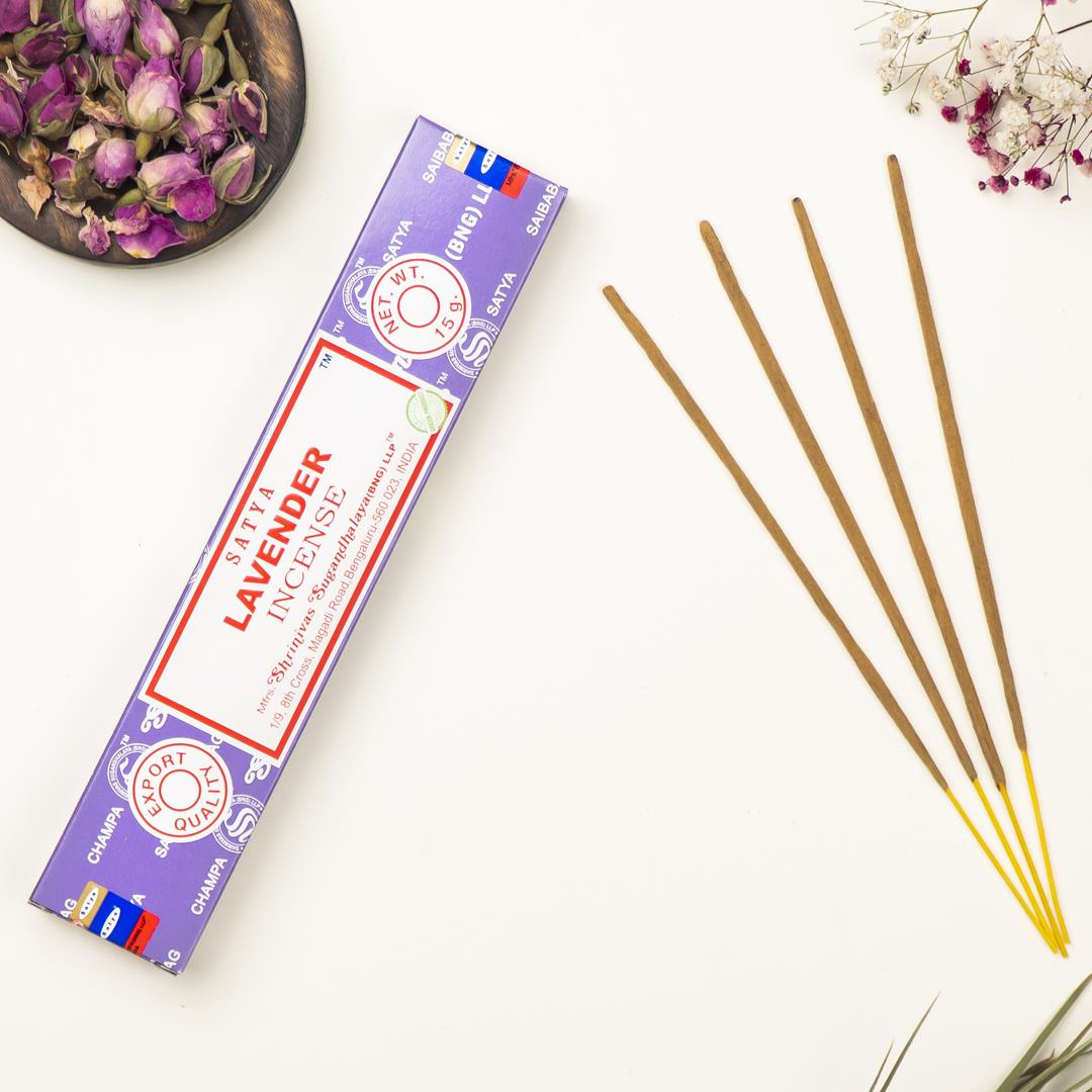 Satya Lavanta Aromalı Masala Çubuk Tütsü