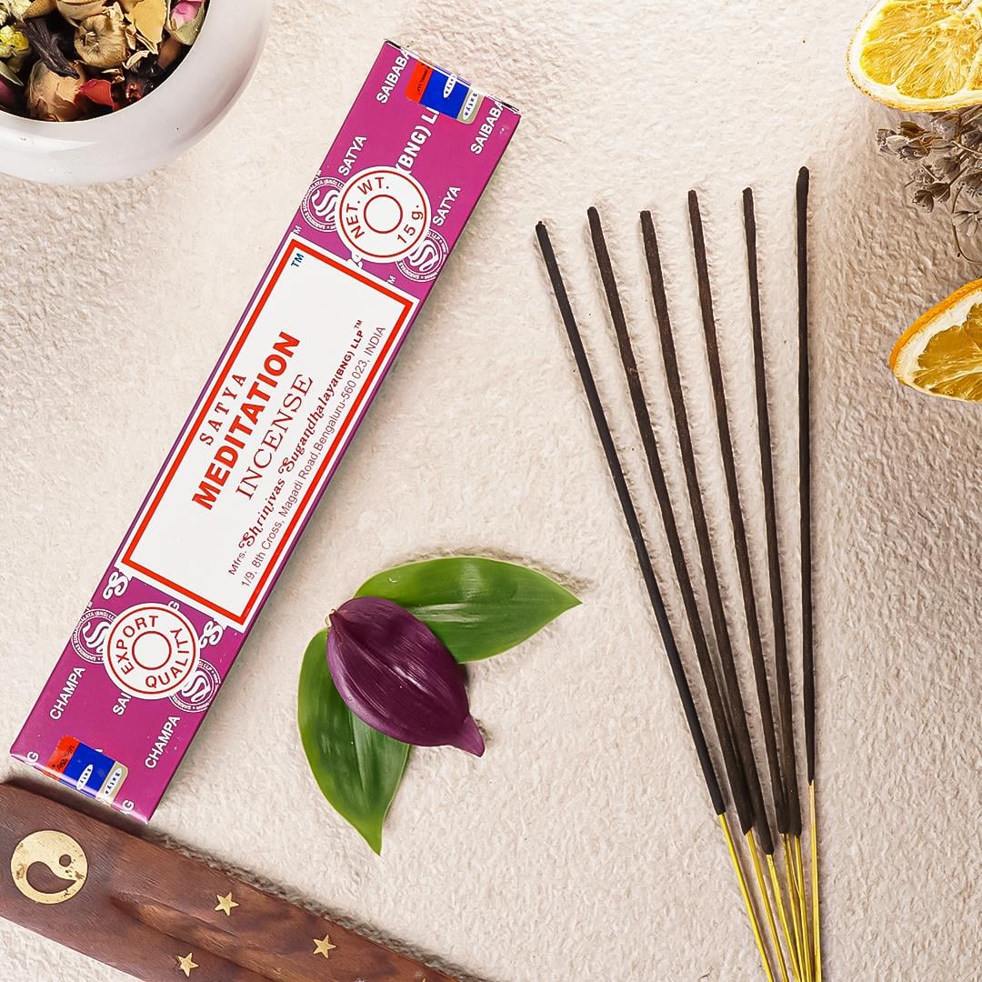 Satya Meditation (Meditasyon) Aromalı Masala Stick Tütsü
