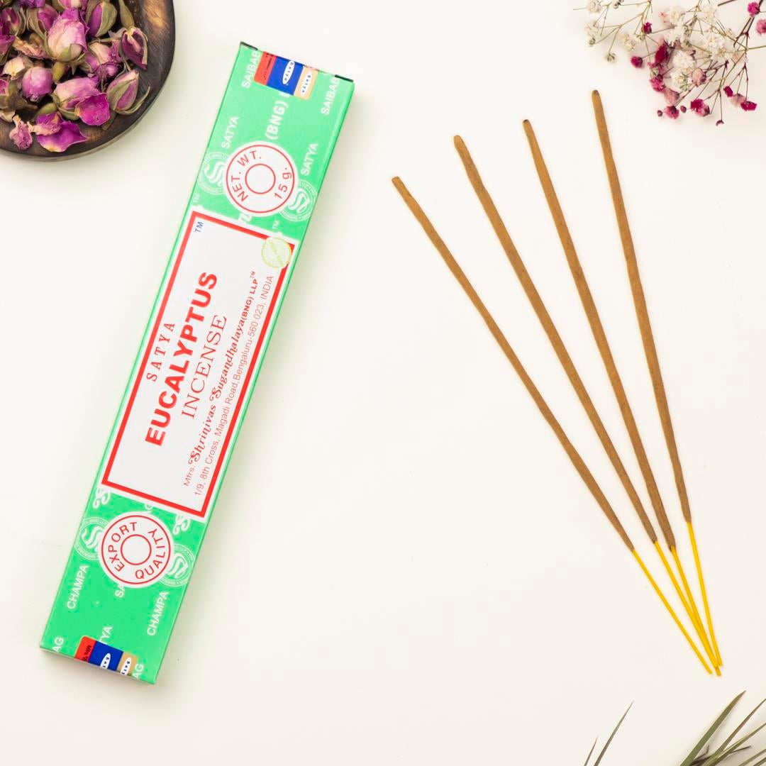 Satya Okaliptüs Aromalı Masala Çubuk Tütsü