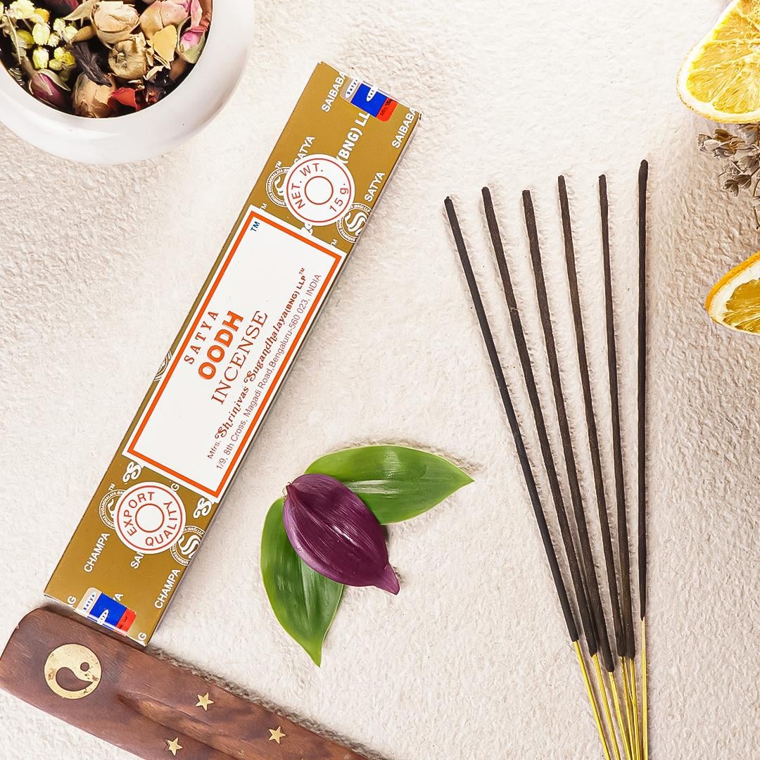 Satya Oodh (Öd) Aromalı Masala Stick Tütsü 