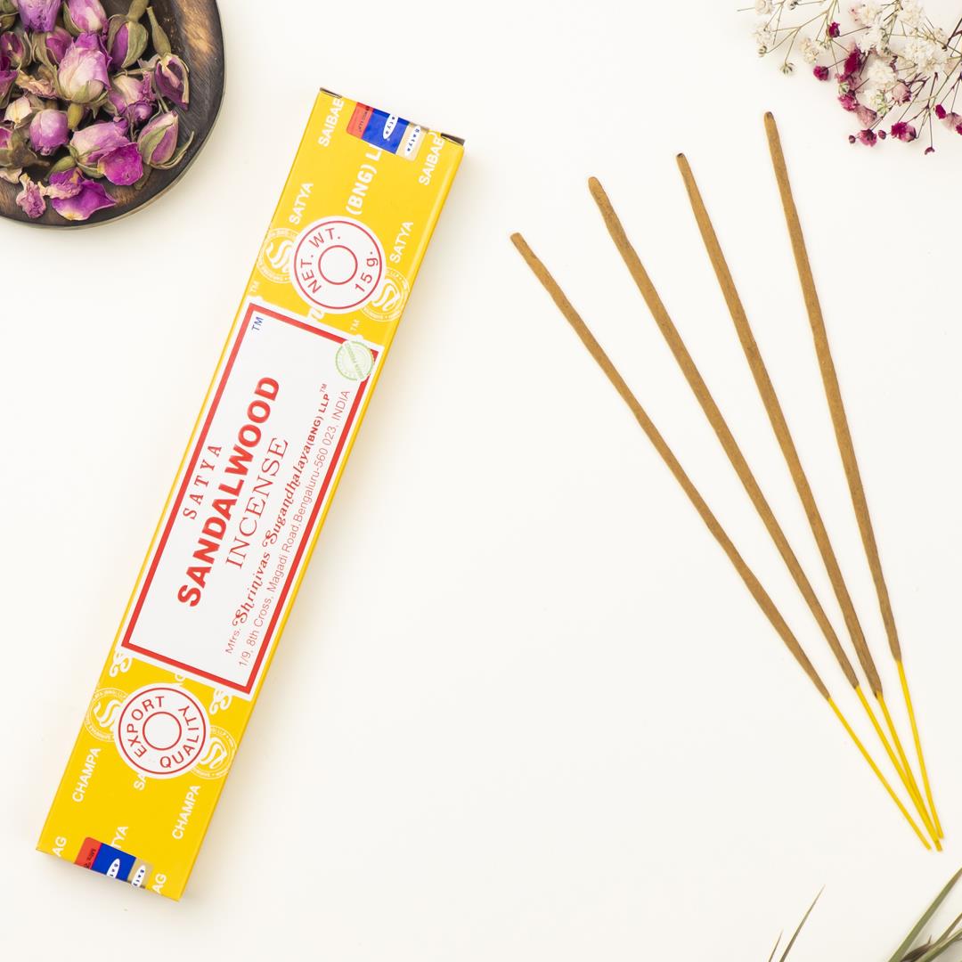 Satya Sandalwood Aromalı Masala Çubuk Tütsü: 