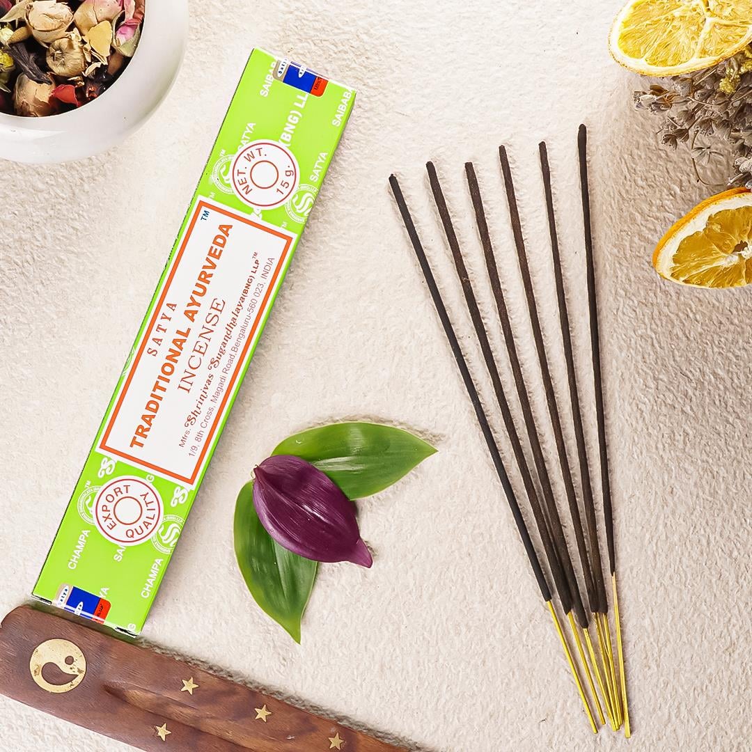 Satya Traditional Ayurveda Aromalı Masala Stick Tütsü