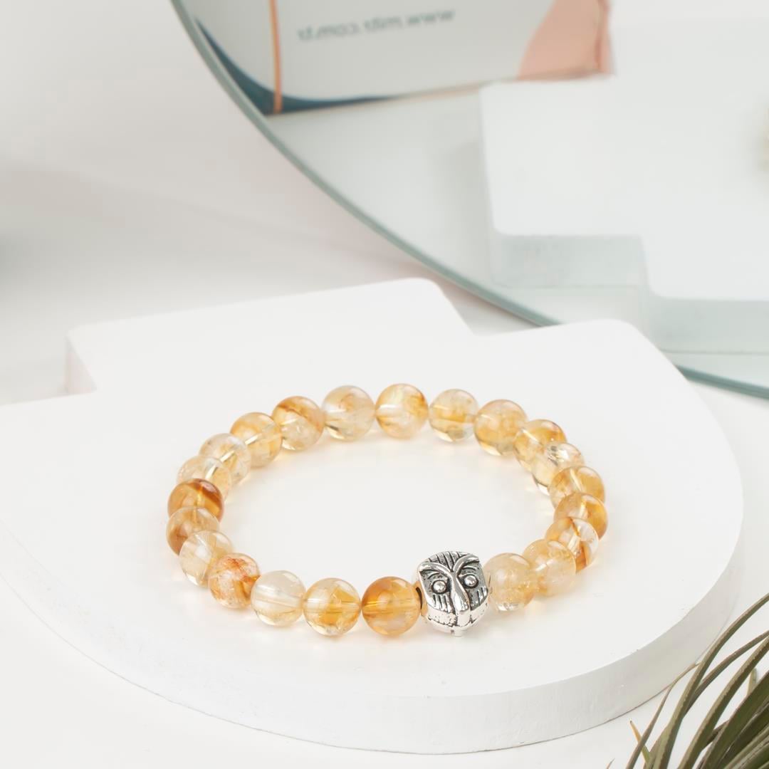 Sitrin Doğal Taş Bileklik