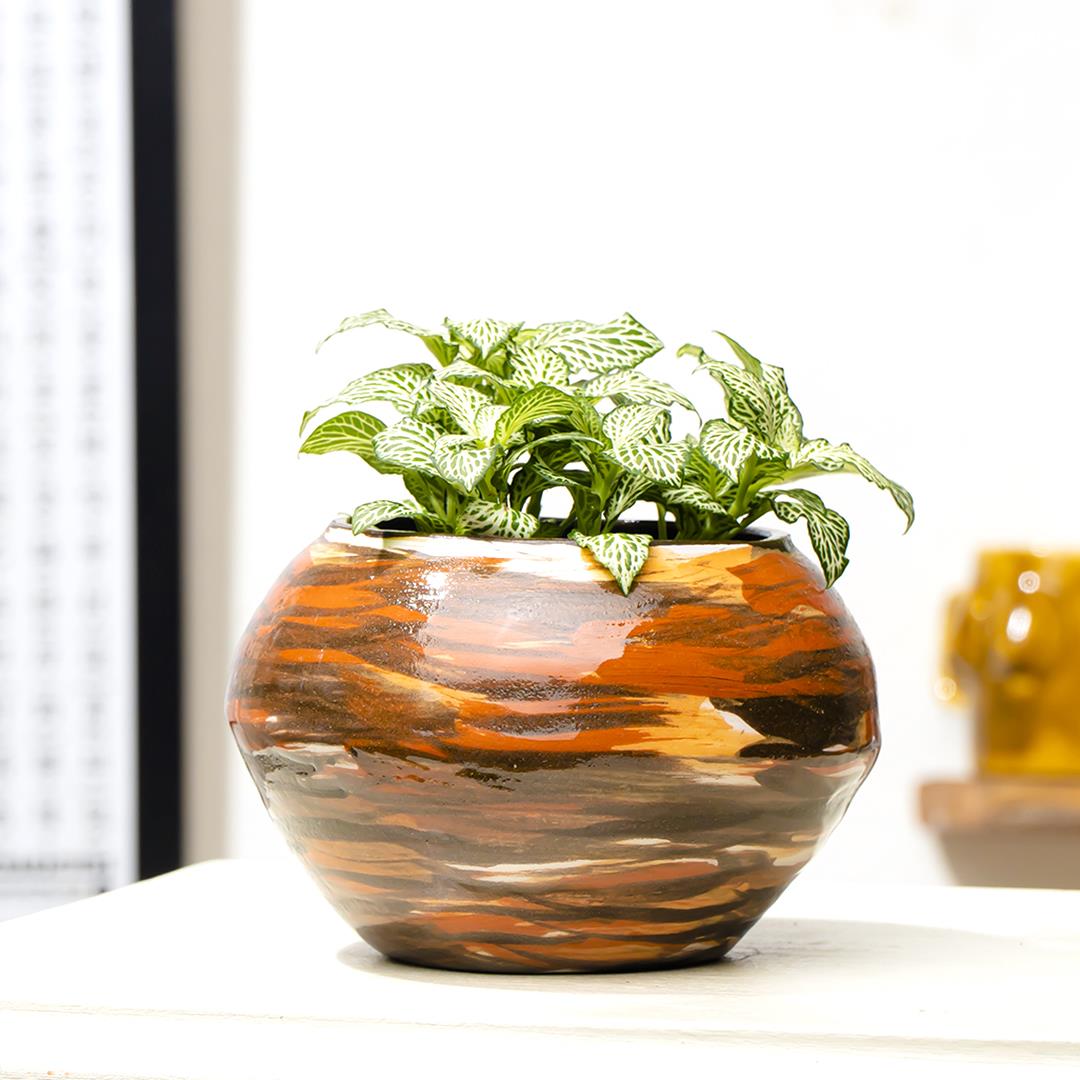 Vyana Aura El Yapımı Seramik Vazo