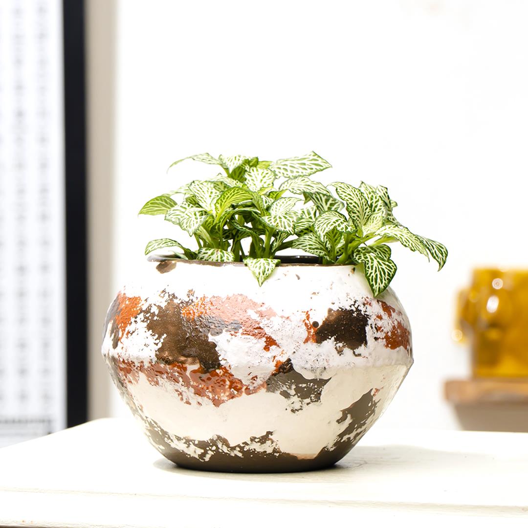 Vyana Cloudy El Yapımı Seramik Vazo