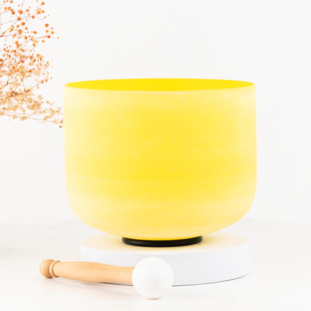 Yelow Kristal Quartz Kase (İnide)