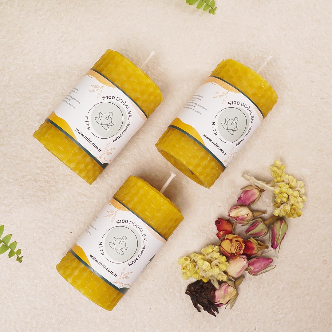 Yin Yang Balmumu Mum Seti 