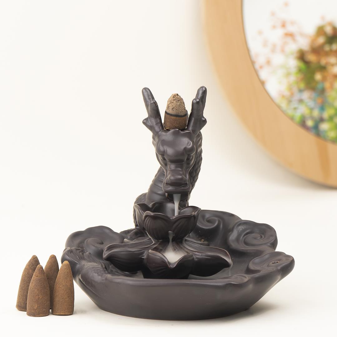 Zen Ejderha Geri Akışlı Şelale Tütsülük