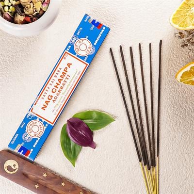 Satya Nag Champa (Agarbatti) Aromalı Masala Stick Tütsü