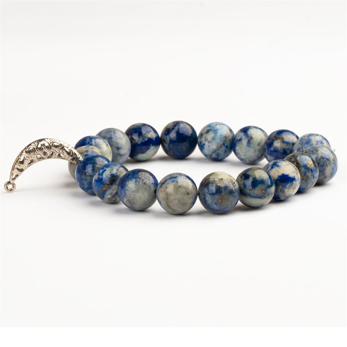 Lapis Lazuli Doğal Taş Bileklik (10 mm) – Evrenin Dili