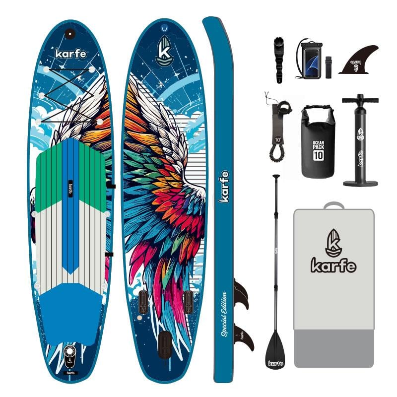 Angel Wing - 11' (335cm) SUP Şişme Kürek Sörfü - Stand Up Paddle Board - Tüm Ekipmanlar Pakete Dahildir.
