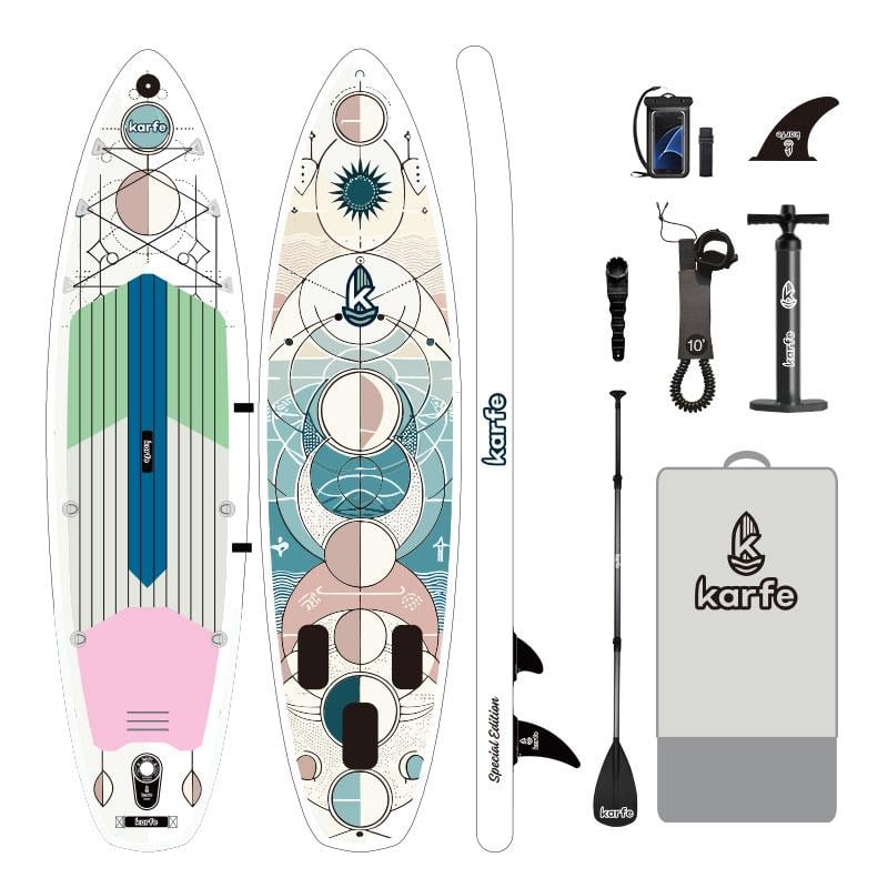 Serenity Glide 10'6 SUP Şişme Yoga Sörfü (Stand Up Paddle Yoga Board) - Tüm Ekipmanlar Pakete Dahildir 